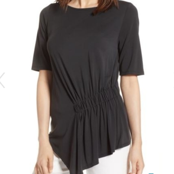 Halogen Tops - Halogen
Ruched Waist Black XXL Dressy Tee